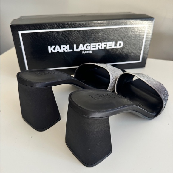 New KARL LAGERFELD Sandal Women's - Size 9 - Picture 7 of 7